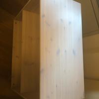 Libreria Flexa + scaletta- serie classic sbiancata