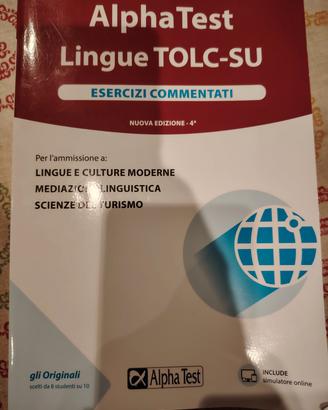 Alpha test lingue tolc-su manuale +esercizi