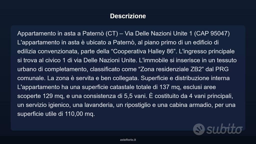 Appartamento – Paternò, Porrazzo - Vista 3