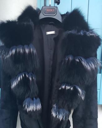 Giacca volpe e pelle corta