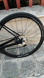 per bici corsa ruote deda 02 con 500 km dischi 