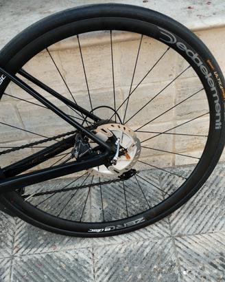per bici corsa ruote deda 02 con 500 km dischi 