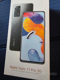 redmi note 11 Pro 5G 
6 giga di RAM e 128 GB Rom 