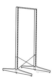 Algot Ikea struttura stand alone larghezza 60