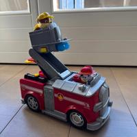 Paw Patrol camion dei pompieri trasformabile