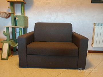 Poltrona letto a ribalta Antracite - CALITO