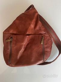 zaino donna in vera pelle