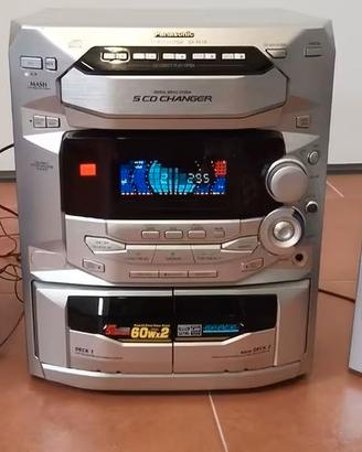 PANASONIC SISTEMA STEREO + CASSE PANASONIC 2 VIE