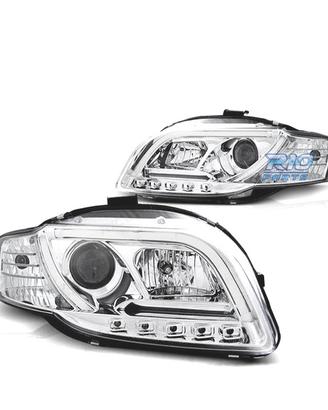 FARI AUDI A4 B7 04-07 LUCE DIURNA TUBE LIGHT FONDO