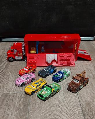 Cars macchinine con Truck Mack Trasportatore 