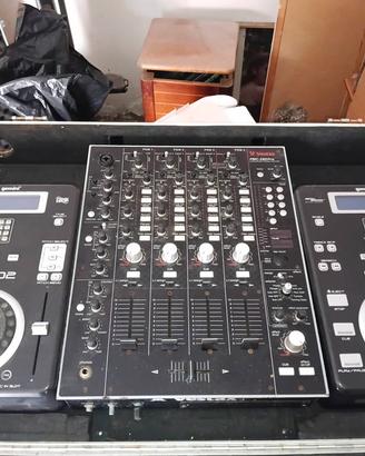 mixer Vestax 4 canali con effettistica + coppia Cd