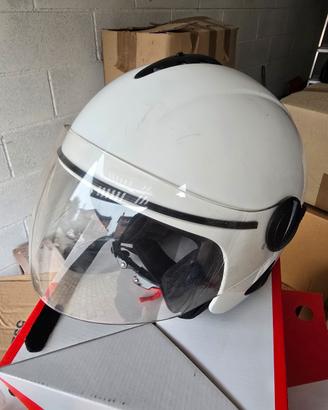 Casco Jet Bianco
