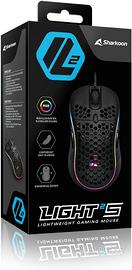 MOUSE GAMING RGB SHARKOON LIGHT 5