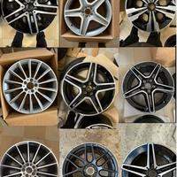 Cerchi mercedes originali da raggio 18 a 22 amg