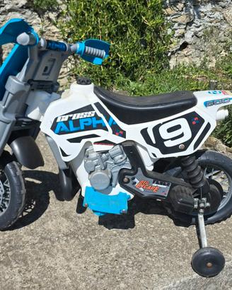 Moto cross giocattolo elettrica