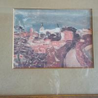 Quadri Carlo Quaglia paesaggi romani