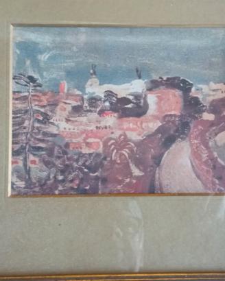 Quadri Carlo Quaglia paesaggi romani