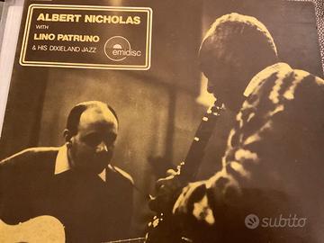 Vinile 33 giri Albert Nicholas with Lino Patruno