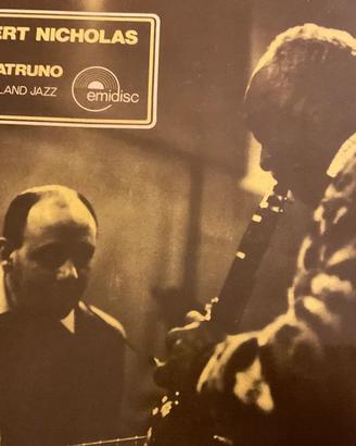 Vinile 33 giri Albert Nicholas with Lino Patruno