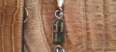 borsetta in coccodrillo marchio Pier Cardin