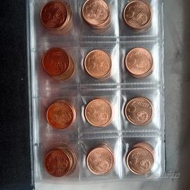 Monete Euro 120 pezzi in album