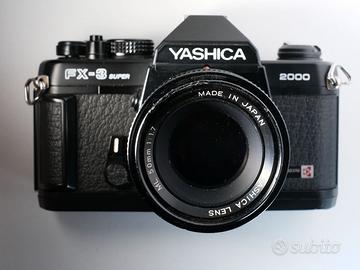 Yashica FX-3 Super 2000 con 50 MM F. 1,7
