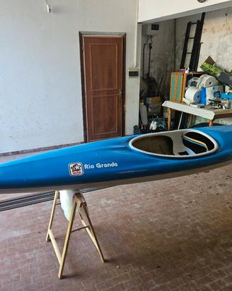 2 canoe rigide in vetroresina marca NOVA