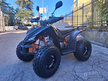 NEW QUAD 125 R8 COYOTE NERO/ARANCIO