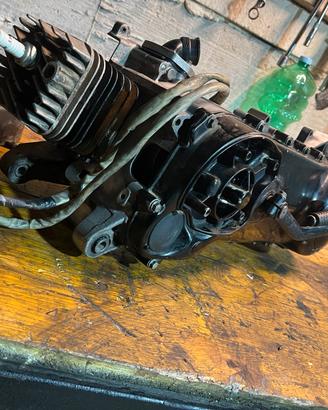 blocco motore piaggio braccio lungo