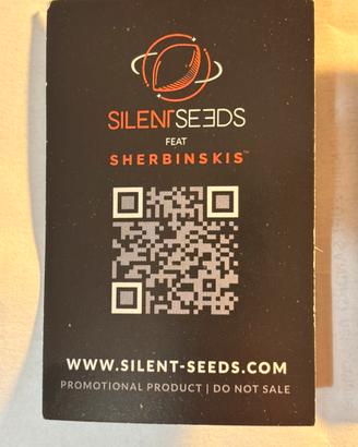 Semi canapa nuovi “Silent Seeds”.