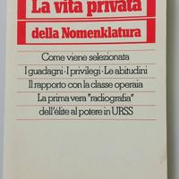 LA VITA PRIVATA DELLA NOMENKLATURA ILYA ZEMTSOV