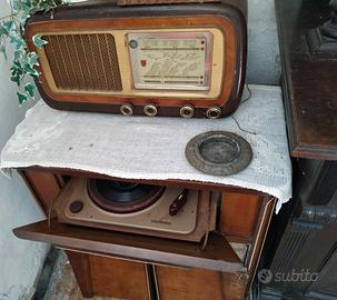 radio d'epoca e mangiadischi