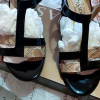 sandali donna soft made italy  pelle nero n.38