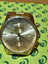 OROLOGIO QUARZO UOMO CHEETAH 45MM NUOVO 