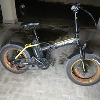 bici elettrica argento mini max