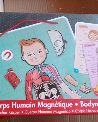 gioco les corps humain magnetic Janod