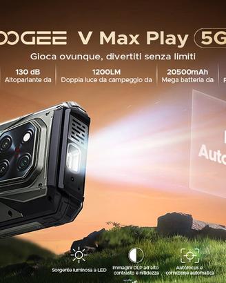 Doogee V Max Play 5G – Proiettore Integrato