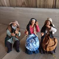 Statue presepe napoletano in terracotta