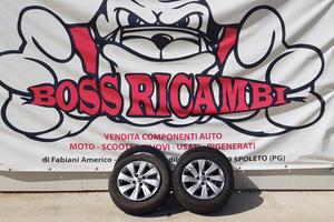 4x CERCHI LEGA GOMME OPEL CORSA ADAM ASTRA TIGRA