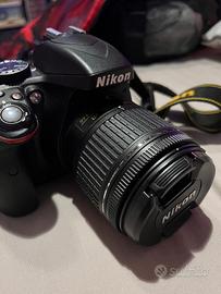 Nikon D3300 reflex + Obiettivo