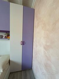 CAMERA DA LETTO+LETTO BAMBINE PIAZZA E MEZZA