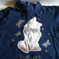 Vestito bimba Disney maniche lunghe taglia 92cm