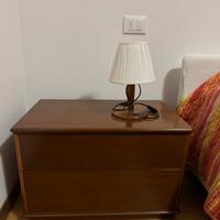 2 comodini in legno 65x40x44h