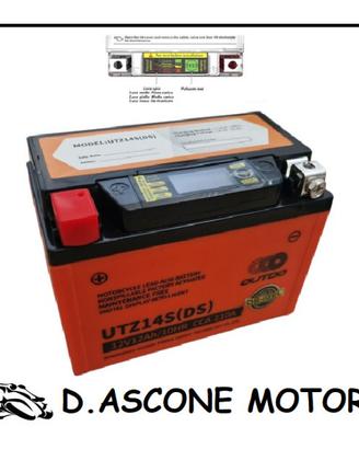 Batteria MOTO OUTDO UTZ14S DS/UTZ12S Display digit