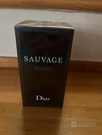 Profumo dior sauvage eau de toilette nuovo