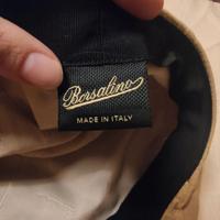 Borsalino coppola lino beige