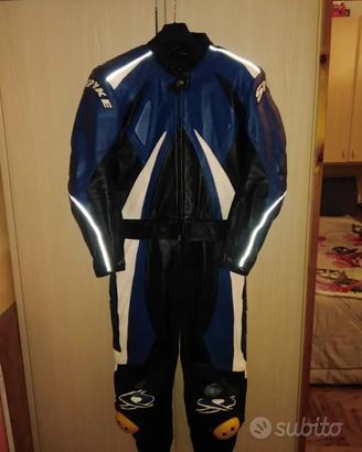 Tuta in pelle noto divisibile tg 50