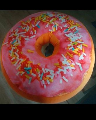 Cuscinone morbido marshmallows arancio