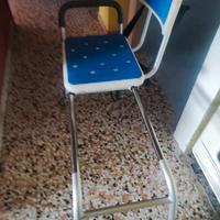 sedia scorrevole  doccia x disabili 
