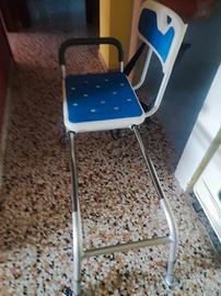 sedia scorrevole  doccia x disabili 
